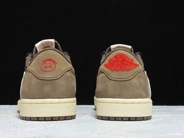 1st Kicks Shoes Travis Scott OG Jordan Air SP Dark Low CQ4277-001 Mocha x 1 0822